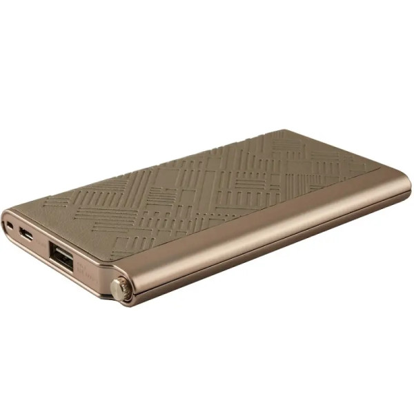 Внешний аккумулятор Momax iPower Elite 5000mAh, Embossed Gold (IP51BL)
