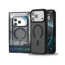 Чехол для смартфона Monblan Magnetic Matte Series Case for iPhone 17 Pro, Black