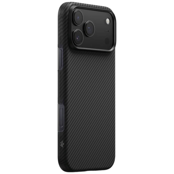 Чехол для смартфона Monblan Kevlar Magnetic Air Series for iPhone 17 Pro Max, Black Grey
