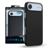 Чехол для смартфона Monblan Kevlar Magnetic Air Series for iPhone 17 Air, Black Grey