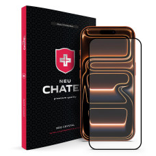 Защитное стекло для телефона NEU Chatel Anti Peep Privacy Glass with Mesh for iPhone 16 Pro Max/17 Pro Max Front Black