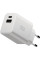 Адаптер питания Native Union Fast GaN Charger PD 45W (1 USB-C + 1 USB-A) Port White (FAST-PD45AC-WHT-EU)