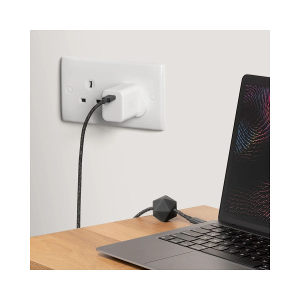 Адаптер питания Native Union Fast GaN Charger PD 45W USB-C Port White (FAST-PD45-WHT-EU)