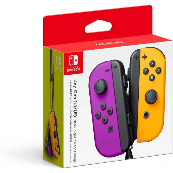 Геймпад Nintendo Joy-Con Purple Orange Pair (45496431310)