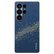 Чехол накладка Pitaka Tactile Woven Case StarPeak Milky Way Galaxy for Samsung Galaxy S25 Ultra (KS2505U)