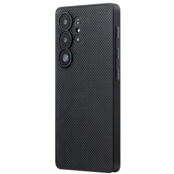 Чехол Pitaka PinButton Case Plain 600D Black/Grey for Samsung Galaxy S25 Ultra (PBS2501U)