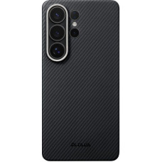 Чехол-накладка Pitaka Edge Ultra-Slim Case Classic Twill 600D Black/Grey for Samsung Galaxy S26 Ultra (KS2601U)