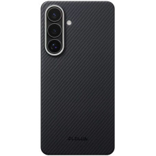 Чехол-накладка Pitaka Edge Ultra-Slim Case Classic Twill 600D Black/Grey for Samsung Galaxy S26 (KS2601)
