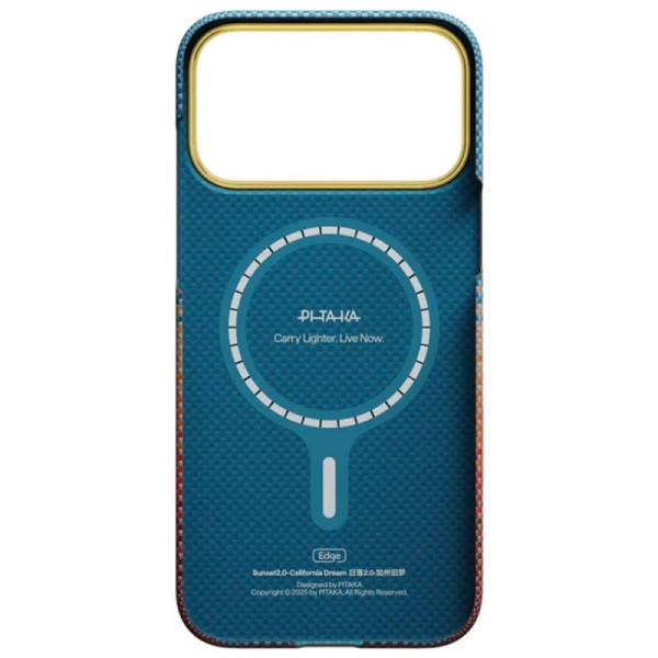 Чохол для смартфона Pitaka Edge Ultra-Slim Case California Dream-04 for iPhone 17 Pro (SCD1704P)