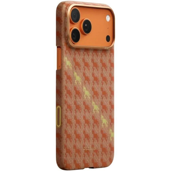 Чохол для смартфона Pitaka Edge Ultra-Slim Happiness Rides Amber for iPhone 17 Pro Max (HR1701PM)