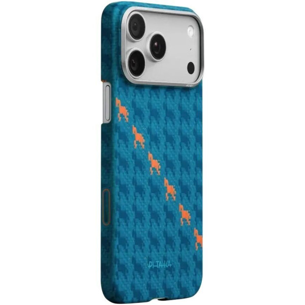 Чохол для смартфона Pitaka Edge Ultra-Slim Case Happiness Rides Indigo for iPhone 17 Pro Max (HR1702PM)