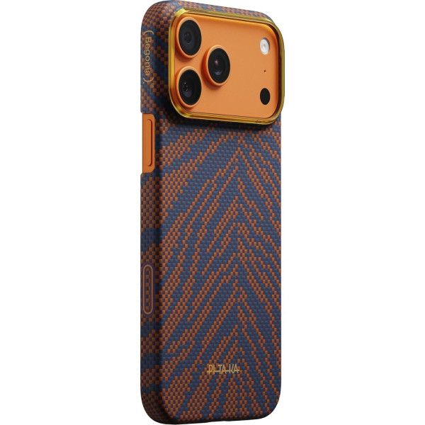 Чохол для смартфона Pitaka Edge Ultra-Slim Case Breath of Veins Burning Orange for iPhone 17 Pro (BV1701P)
