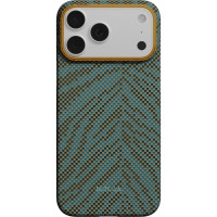 Чехол для смартфона Pitaka Edge Ultra-Slim Breath of Veins Dive Green for iPhone 17 Pro Max (BV1703PM)