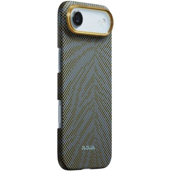 Чохол для смартфона Pitaka Edge Ultra-Slim Case Breath of Veins Dive Green for iPhone Air (BV1703A)