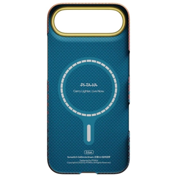 Чохол для смартфона Pitaka Edge Ultra-Slim Case California Dream-05 for iPhone Air (SCD1705A)