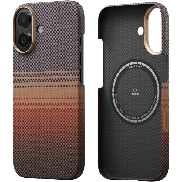 Чехол для смартфона Pitaka Ultra-Slim Sunset for iPhone 17 (KI1702)