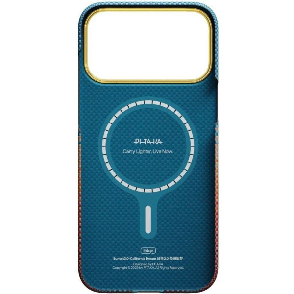 Чехол для смартфона Pitaka Edge Ultra-Slim California Dream-02 for iPhone 17 Pro (SCD1702P)