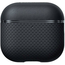 Чехол для наушников Pitaka Aramid Fiber Magnetic Case Plain Black/Grey for Airpods Pro 3rd Gen (APM2501)