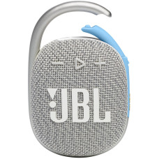 Портативная колонка JBL Clip 4 Eco White (JBLCLIP4ECOWHT)