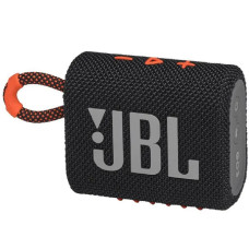 Портативная колонка JBL Go3, Black-Orange (JBLGO3BLKO)