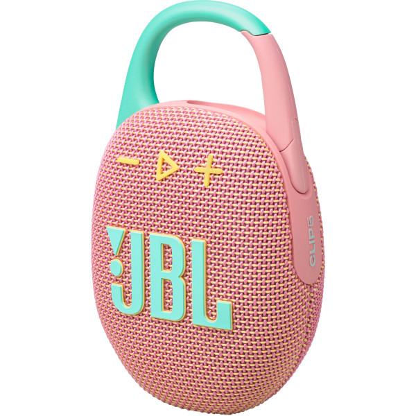 Портативна колонка JBL Clip 5, Pink (JBLCLIP5PINK)