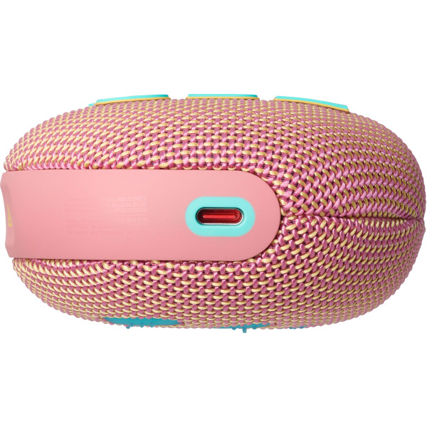 Портативна колонка JBL Clip 5, Pink (JBLCLIP5PINK)