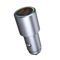 Автомобильное зарядное устройство Proove Double Energy 36W 2 USB Metal Gray