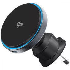 Автодержатель Proove Titanium Circle Qi2 15W, Gray (WHTC15010003)