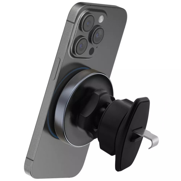 Автомобільний тримач для смартфона Proove Titanium Circle Qi2 15W, Gray (WHTC15010003)