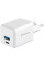 Адаптер питания Proove Pocket GaN 30W (Type-C + USB), White (WCPG30110002)