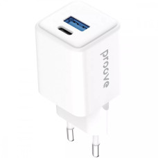 Адаптер питания Proove Pocket GaN 30W (Type-C + USB), White (WCPG30110002)