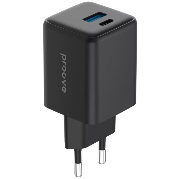 Адаптер питания Proove Pocket GaN 30W (Type-C + USB), Black (WCPG30110001)