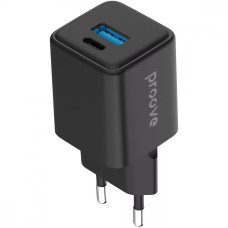 Адаптер питания Proove Pocket GaN 30W (Type-C + USB), Black (WCPG30110001)