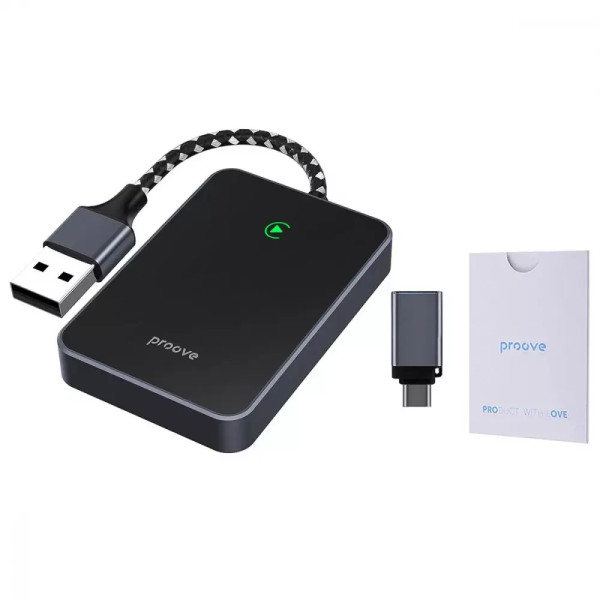 Беспроводной адаптер Proove СP-01 Wireless Car Adapter Black