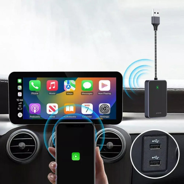 Беспроводной адаптер Proove СP-01 Wireless Car Adapter Black