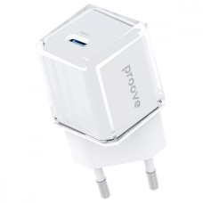 Адаптер питания Proove Pure GaN 30W (Type-C), White