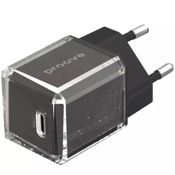 Адаптер живлення Proove Pure GaN 30W (Type-C), Black