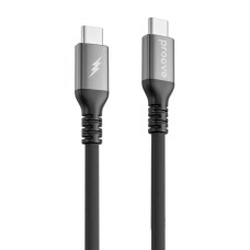 Кабель Proove ReGen Silicone Type-C to Type-C 60W (2m), Black