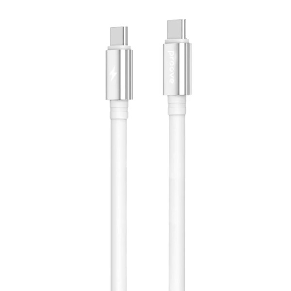 Кабель Proove Magneto Type-C to Type-C 60W (1m), White (CCMA60002202)