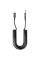 Кабель AUX Proove Steel Spring Lightning to 3.5 (1m), Black (ACSS00005101)