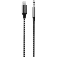 Кабель AUX Proove SoundMesh Lightning to 3.5mm, Gray