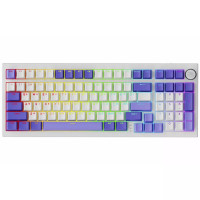 Клавиатура беспроводная Proove Gaming Slicker Special Edition (Ukraine Layout), White/Purple (WKSLSE022416)