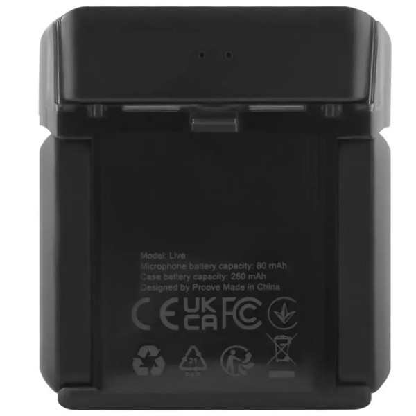 Микрофонная радиосистема для смартфона Proove Live Black (PLWM00012101)