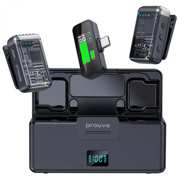 Микрофонная радиосистема Proove Ripple, Black (PRWM00002001)