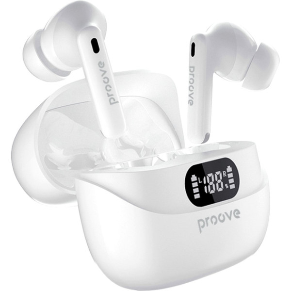 Безпроводные наушники Proove Digital Pro TWS with ANC (APP), White (TWAP54002202)