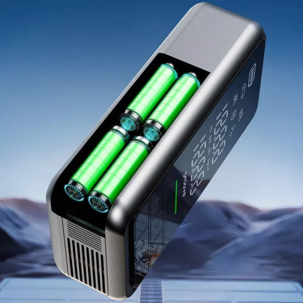 Пускозарядное устройство + насос Proove Air Jump 10400mAh 1000A, Gray