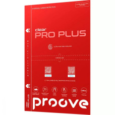 Защитная гидрогелевая пленка Proove Hydrogel Screen Protection PRO PLUS Clear