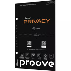 Защитная гидрогелевая пленка Proove Hydrogel Screen Protection PRIVACY Clear
