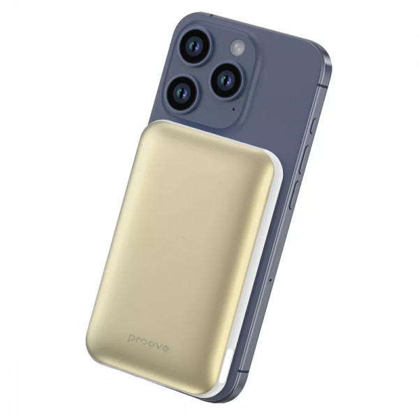 Внешний аккумулятор Proove Vibe Energy Plus 22.5W 10000mAh, White/Gold (PBVE15012206)