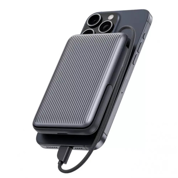 Внешний аккумулятор Proove Moon Rock 2 in 1 22.5W 10000mAh, Gray